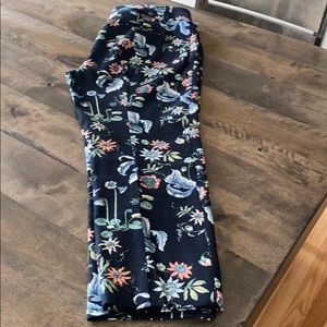 Ann Taylor floral pants